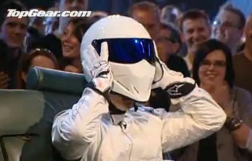 Top Gear The Stig reveals on video